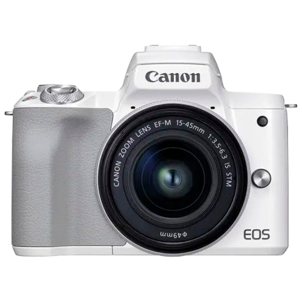 Cameră foto Canon EOS M50 Mark II & EF-M 15-45mm f/ 3.5-6.3 IS STM Kit CMOS/ White photo 1