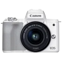 Cameră foto Canon EOS M50 Mark II & EF-M 15-45mm f/ 3.5-6.3 IS STM Kit CMOS/ White