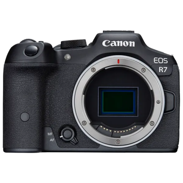 Фотоаппарат Canon EOS R7 Body + Adapter EF-EOS R for EF-S and EF CMOS/ Черный photo 1 Фотоаппарат Canon EOS R7 Body + Adapter EF-EOS R for EF-S and EF CMOS/ Черный photo 1