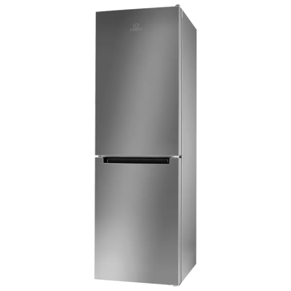 Frigider Indesit LI8 SN2E X cu congelator jos 328 l / 188 cm / Inox photo 1