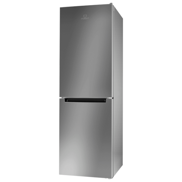 Frigider Indesit LI8 SN2E X cu congelator jos 328 l / 188 cm / Inox photo 1