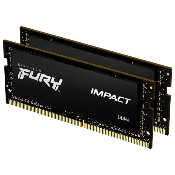 Оперативная память Kingston FURY IMPACT KF432S20IBK2/ 32 SO-DIMM/ DDR4/ 32 ГБ photo 1