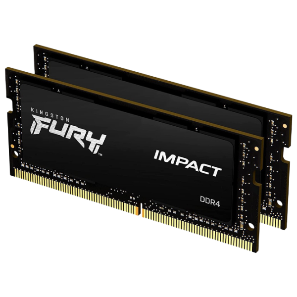 Оперативная память Kingston FURY IMPACT KF432S20IBK2/ 32 SO-DIMM/ DDR4/ 32 ГБ photo 1