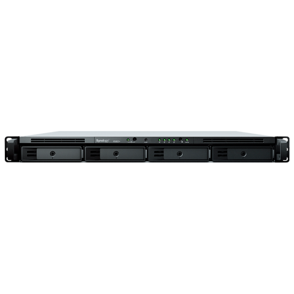 Сетевое хранилище Synology RS822 Plus Black photo 1