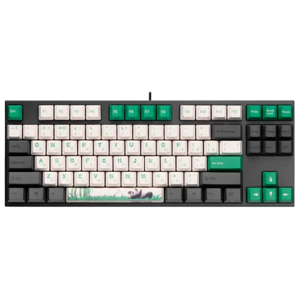 Tastatură Varmilo VA87M Panda R2 Cu fir/ Green photo 1
