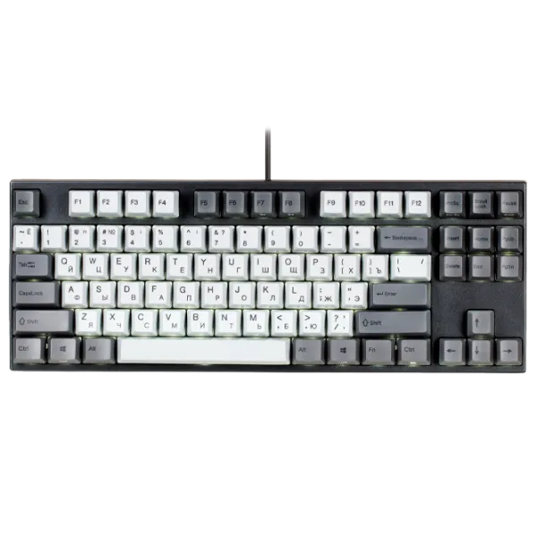 Tastatură Varmilo VA87M Ink Rhyme Cu fir/ Gray photo 1