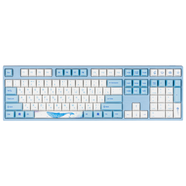 Tastatură Varmilo VA108M Sea Melody Cu fir/ Blue photo 1