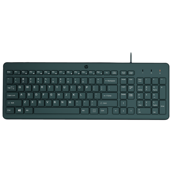 Клавиатура HP 150 Проводная/ Черный photo 1