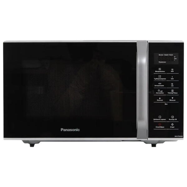 Микроволновая печь Panasonic NN-ST34HMZPE Отдельно стоящий/ 800 Вт/ Черный photo 1