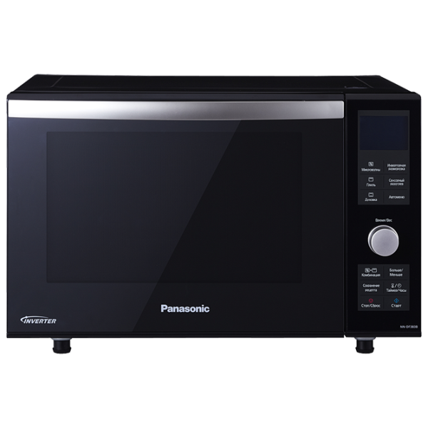 Cuptor cu microunde Panasonic NN-DF383BZPE Standart/ 1000 W/ Black photo 1