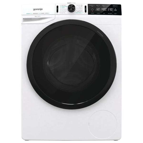 Mașină de spălat Gorenje WA 84 CS 8 kg / 1400 rpm / White photo 1 Mașină de spălat Gorenje WA 84 CS 8 kg / 1400 rpm / White photo 1