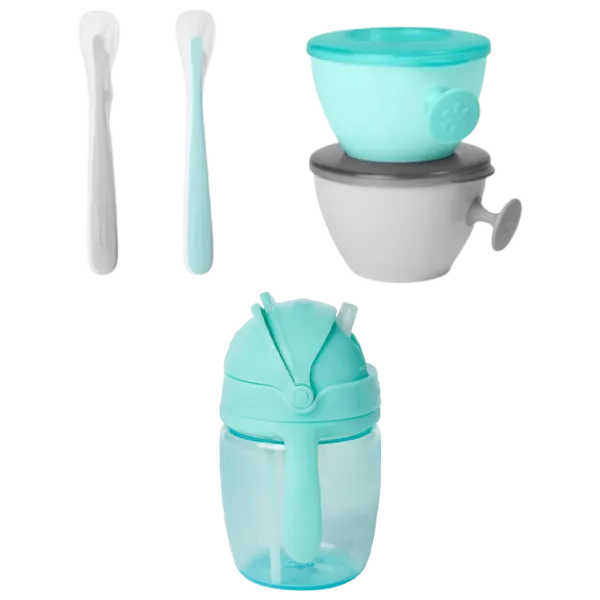 Set Skip Hop Easy Feed Unisex/ 3+/ Turcoaz photo 1