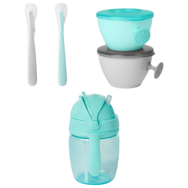 Set Skip Hop Easy Feed Unisex/ 3+/ Turcoaz photo 1