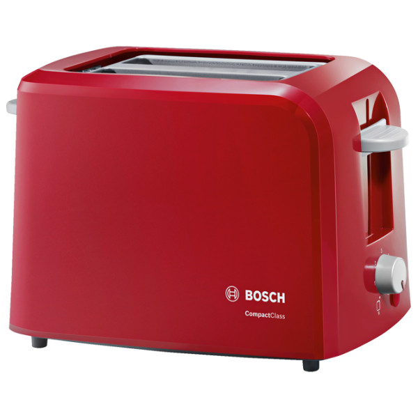 Toster Bosch TAT3A014 Mecanic/ 980 W/ Red photo 1