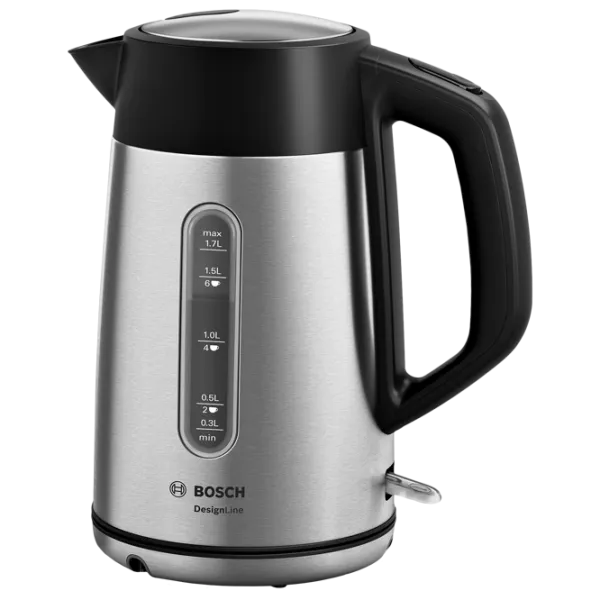 Ceainic electric Bosch TWK4P440 1.7l / Ascuns / Inox photo 1