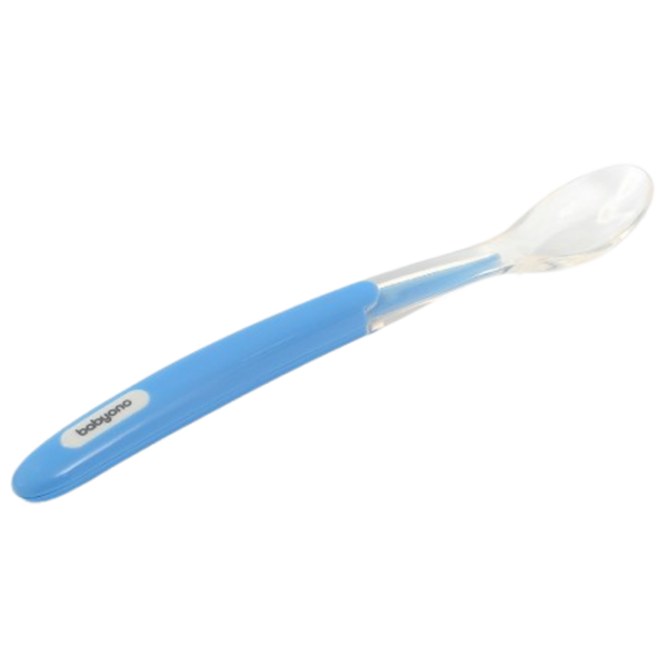 Lingură BabyOno 1069 Unisex/ 6+/ Blue photo 1
