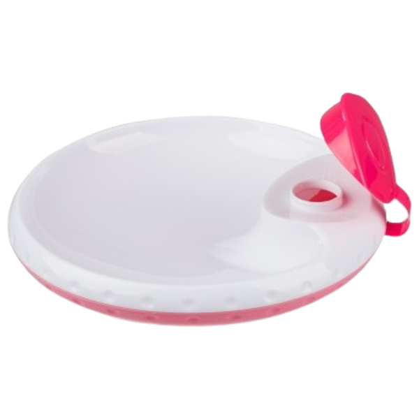 Миска BabyOno 1070/ 02 для девочек/ 6+/ Розовый photo 1