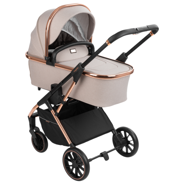Детская коляска Kikka Boo Angele 3 in 1 31001010187/ Бежевый photo 1