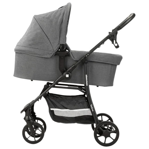 Cărucior pentru copil Kikka Boo Selina 3 in 1 31001010182/ Gray photo 1