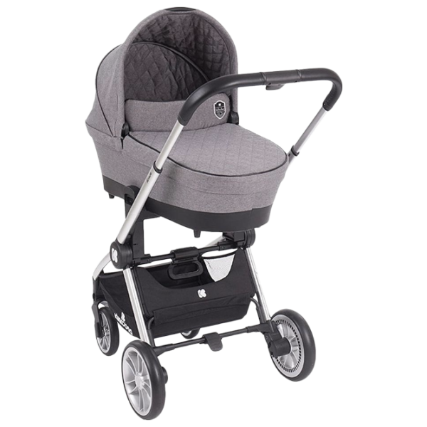 Cărucior pentru copil Kikka Boo Vicenza Luxury 3 in 1 31001010066/ Gray photo 1