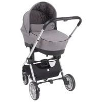Cărucior pentru copil Kikka Boo Vicenza Luxury 3 in 1 31001010066/ Gray