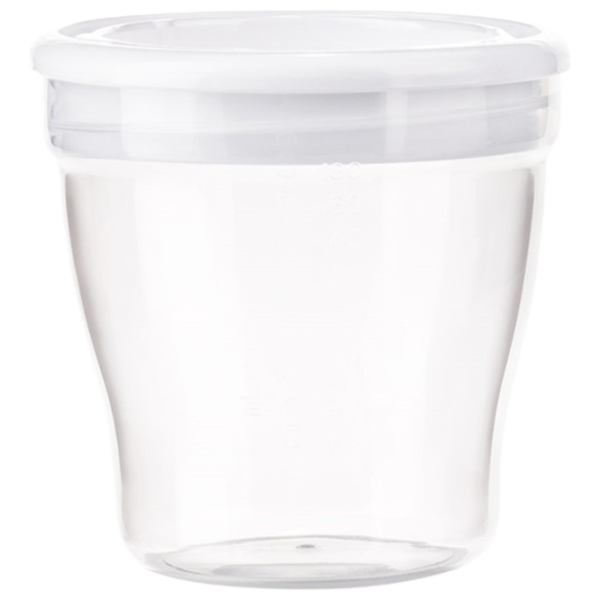 Canpol 12/204 container pentru pastrarea laptelui 4 buc (180 ml) Plastic/ 180 ml photo 1