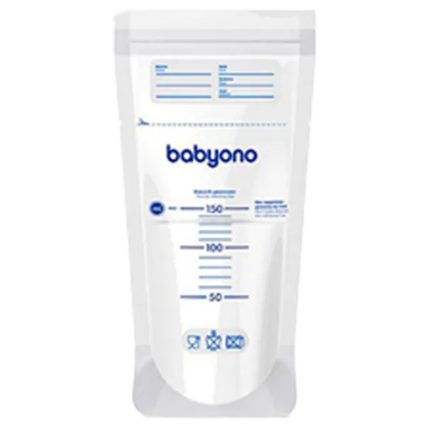 1039 Ambalare p/u depozitarea lapte (20 buc) Plastic/ 150 ml photo 1