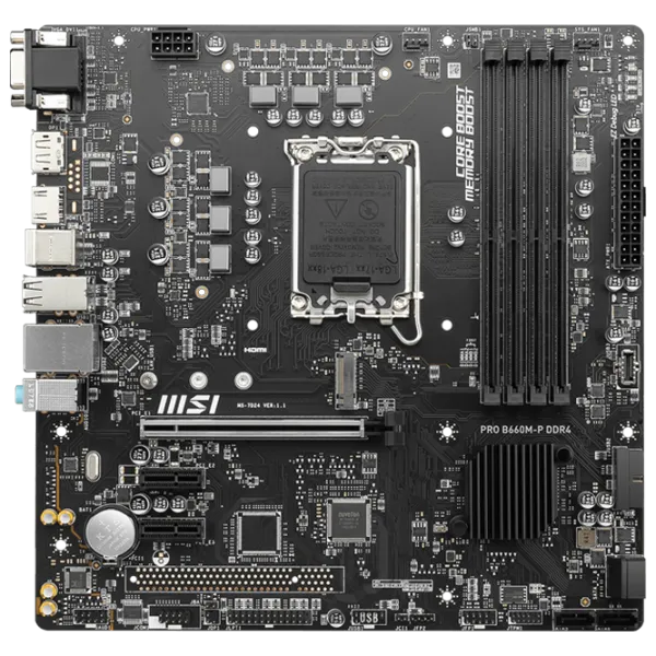 Placă de bază MSI PRO B660M-P mATX/ Intel B660 photo 1 Placă de bază MSI PRO B660M-P mATX/ Intel B660 photo 1