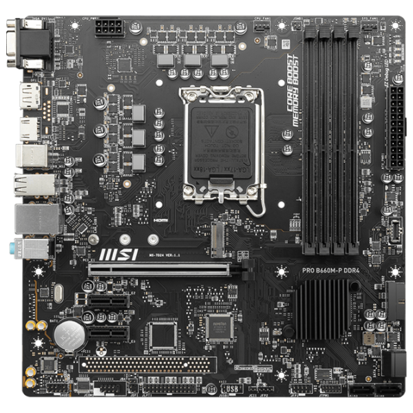 Placă de bază MSI PRO B660M-P mATX/ Intel B660 photo 1 Placă de bază MSI PRO B660M-P mATX/ Intel B660 photo 1