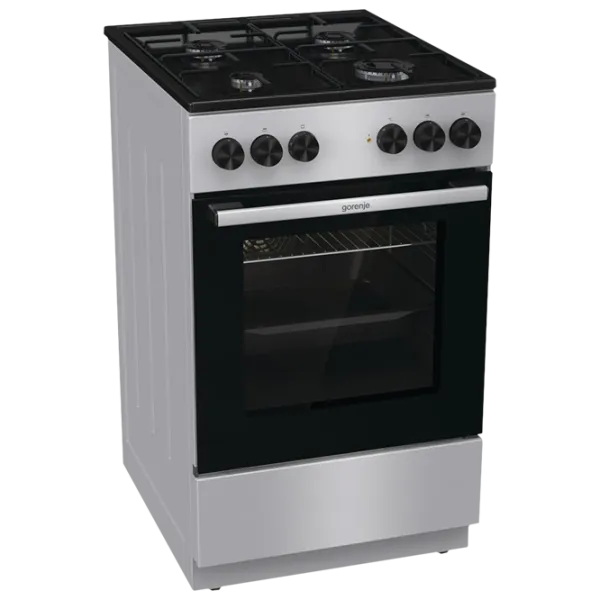 Плита Gorenje MEK 3011 SB Газовая/ Серебристый/ Черный photo 1 Плита Gorenje MEK 3011 SB Газовая/ Серебристый/ Черный photo 1