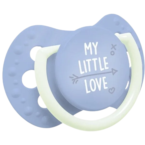 Suzetă cu tetina ortodontică Canpol My Little Love 22/ 847 pentru băieți/ 0 luni - 2 luni/ Silicon/ Blue photo 1 Suzetă cu tetina ortodontică Canpol My Little Love 22/ 847 pentru băieți/ 0 luni - 2 luni/ Silicon/ Blue photo 1