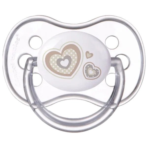 Suzetă cu tetina rotundă Canpol Newborn baby 22/ 563 pentru fetițe/ 6 luni - 18 luni/ Silicon/ Transparent photo 1 Suzetă cu tetina rotundă Canpol Newborn baby 22/ 563 pentru fetițe/ 6 luni - 18 luni/ Silicon/ Transparent photo 1