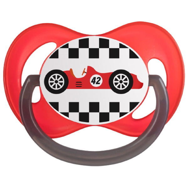 Suzetă cu tetina rotundă Canpol Racing 22/ 573 pentru băieți/ 18 luni -/ Silicon/ Multicolor photo 1 Suzetă cu tetina rotundă Canpol Racing 22/ 573 pentru băieți/ 18 luni -/ Silicon/ Multicolor photo 1