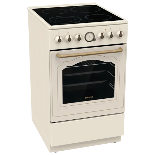 Aragaz Gorenje GECS 5B70 CLI Electrică/ Beige/ Black photo 1