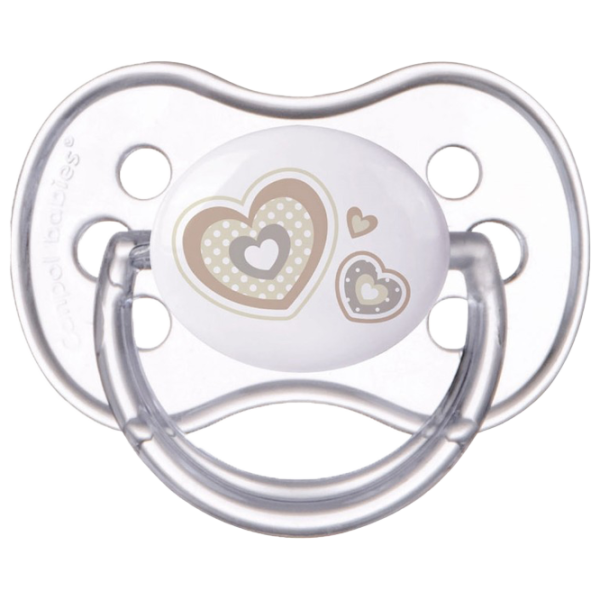 Suzetă cu tetina rotundă Canpol Newborn baby 22/ 564 pentru fetițe/ 18 luni -/ Silicon/ Transparent photo 1 Suzetă cu tetina rotundă Canpol Newborn baby 22/ 564 pentru fetițe/ 18 luni -/ Silicon/ Transparent photo 1