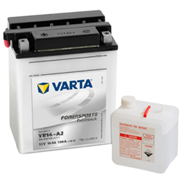 Авто аккумулятор Varta YB14-A2 190A photo 1