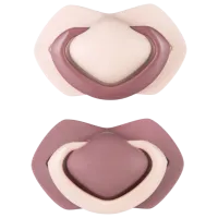 Suzetă cu tetina ortodontică Canpol Pure Color 22/ 645 Unisex/ 6 luni - 18 luni/ Silicon/ Multicolor