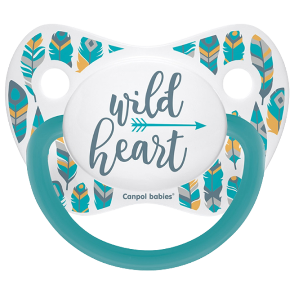 Suzetă cu tetina ortodontică Canpol Wild Nature 23/ 286 Unisex/ 6 luni - 18 luni/ Silicon/ Multicolor photo 1 Suzetă cu tetina ortodontică Canpol Wild Nature 23/ 286 Unisex/ 6 luni - 18 luni/ Silicon/ Multicolor photo 1