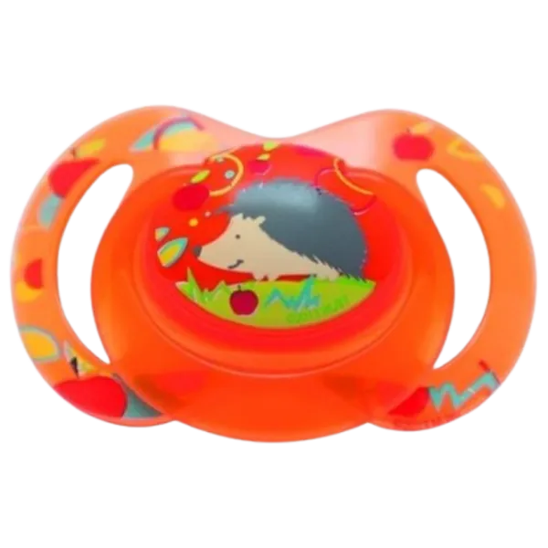 Suzetă cu tetina rotundă Nuby ID5816MFSN Unisex/ 6 luni - 18 luni/ Silicon/ Multicolor photo 1 Suzetă cu tetina rotundă Nuby ID5816MFSN Unisex/ 6 luni - 18 luni/ Silicon/ Multicolor photo 1