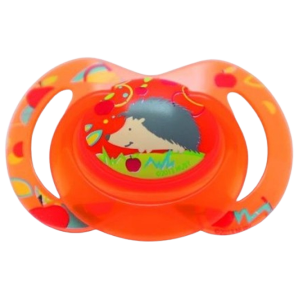 Suzetă cu tetina rotundă Nuby ID5816MFSN Unisex/ 6 luni - 18 luni/ Silicon/ Multicolor photo 1 Suzetă cu tetina rotundă Nuby ID5816MFSN Unisex/ 6 luni - 18 luni/ Silicon/ Multicolor photo 1