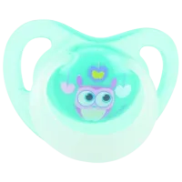 Соска ортодонтическая Nuby ID5788MOSM Унисекс/ 6 месяцев - 18 месяцев/ Силикон/ Разноцветный
