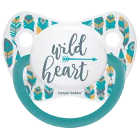 Suzetă cu tetina ortodontică Canpol Wild Nature 23/ 288 Unisex/ 0 luni - 6 luni/ Silicon/ Multicolor