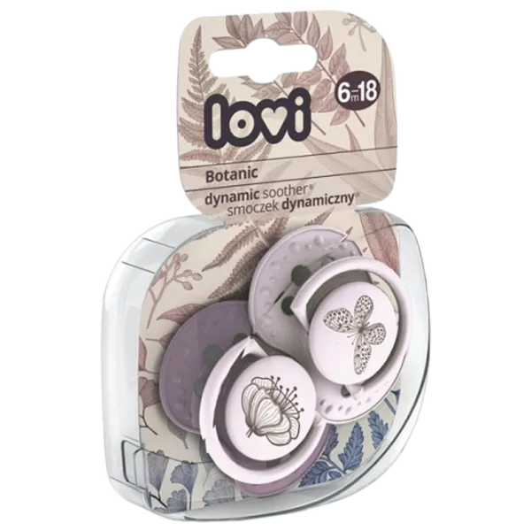Suzetă cu tetina ortodontică Canpol Botanic 22/ 871 pentru fetițe/ 6 luni - 18 luni/ Silicon/ Pink photo 1 Suzetă cu tetina ortodontică Canpol Botanic 22/ 871 pentru fetițe/ 6 luni - 18 luni/ Silicon/ Pink photo 1