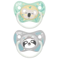 Соска ортодонтическая Canpol Exotic Animals 23/ 920 Унисекс/ 0 месяцев - 6 месяцев/ Силикон/ Разноцветный