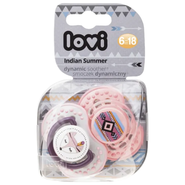 Suzetă cu tetina ortodontică Canpol Indian Summer 22/ 857 pentru fetițe/ 6 luni - 18 luni/ Silicon/ Pink photo 1 Suzetă cu tetina ortodontică Canpol Indian Summer 22/ 857 pentru fetițe/ 6 luni - 18 luni/ Silicon/ Pink photo 1