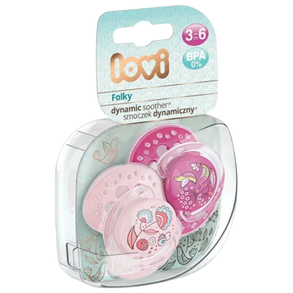 Suzetă cu tetina ortodontică Canpol Folky 22/ 842 pentru fetițe/ 3 luni - 6 luni/ Silicon/ Pink photo 1 Suzetă cu tetina ortodontică Canpol Folky 22/ 842 pentru fetițe/ 3 luni - 6 luni/ Silicon/ Pink photo 1