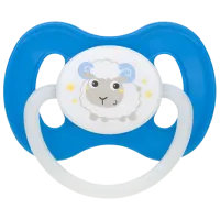 Suzetă cu tetina ortodontică Canpol Bunny&Company 23/ 270 Unisex/ 18 luni -/ Silicon/ Multicolor