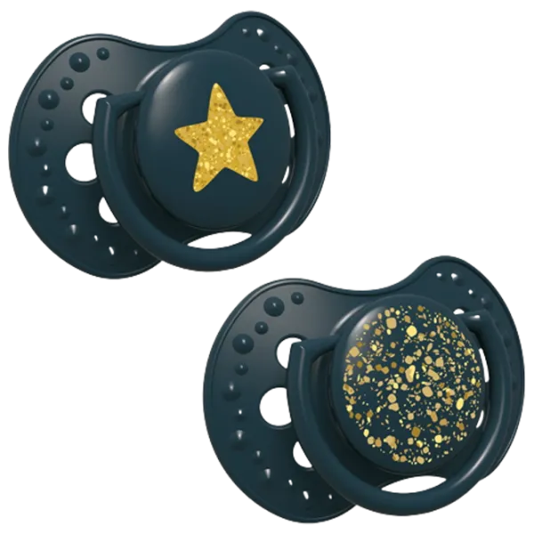 Suzetă cu tetina ortodontică Canpol Stardust 22/ 892 Unisex/ 0 luni - 3 luni/ Silicon/ Multicolor photo 1 Suzetă cu tetina ortodontică Canpol Stardust 22/ 892 Unisex/ 0 luni - 3 luni/ Silicon/ Multicolor photo 1