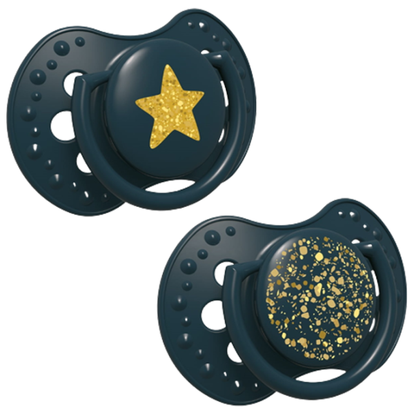 Suzetă cu tetina ortodontică Canpol Stardust 22/ 892 Unisex/ 0 luni - 3 luni/ Silicon/ Multicolor photo 1 Suzetă cu tetina ortodontică Canpol Stardust 22/ 892 Unisex/ 0 luni - 3 luni/ Silicon/ Multicolor photo 1