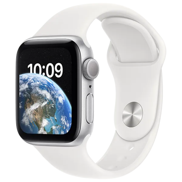 Умные часы Apple Watch SE 2022 40 мм/ Серебристый - White Sport/ MNJV3UL/ A photo 1 Умные часы Apple Watch SE 2022 40 мм/ Серебристый - White Sport/ MNJV3UL/ A photo 1